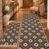 1+1 Covoare traditionale, cu doua fete, dimensiunea 80x200cm + 60x90cm  COTON02AB2
