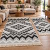 1+1 Covoare traditionale, cu doua fete, dimensiunea 80x150cm + 60x125cm  COTON06AB