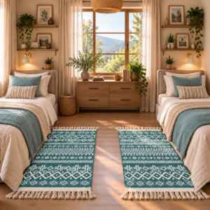 1+1 Covoare tesute, cu doua fete, dimensiunea 60x90cm H&H027