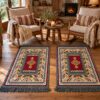 1+1 Covoare tesute, cu doua fete, dimensiunea 60x90cm H&H022