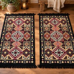 1+1 Covoare tesute, cu doua fete, dimensiunea 60x90cm H&H065