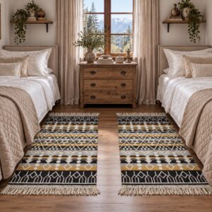 1+1 Covoare tesute, cu doua fete, dimensiunea 60x90cm H&H025