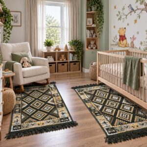 1+1 Covoare tesute, cu doua fete, dimensiunea 60x90cm H&H404